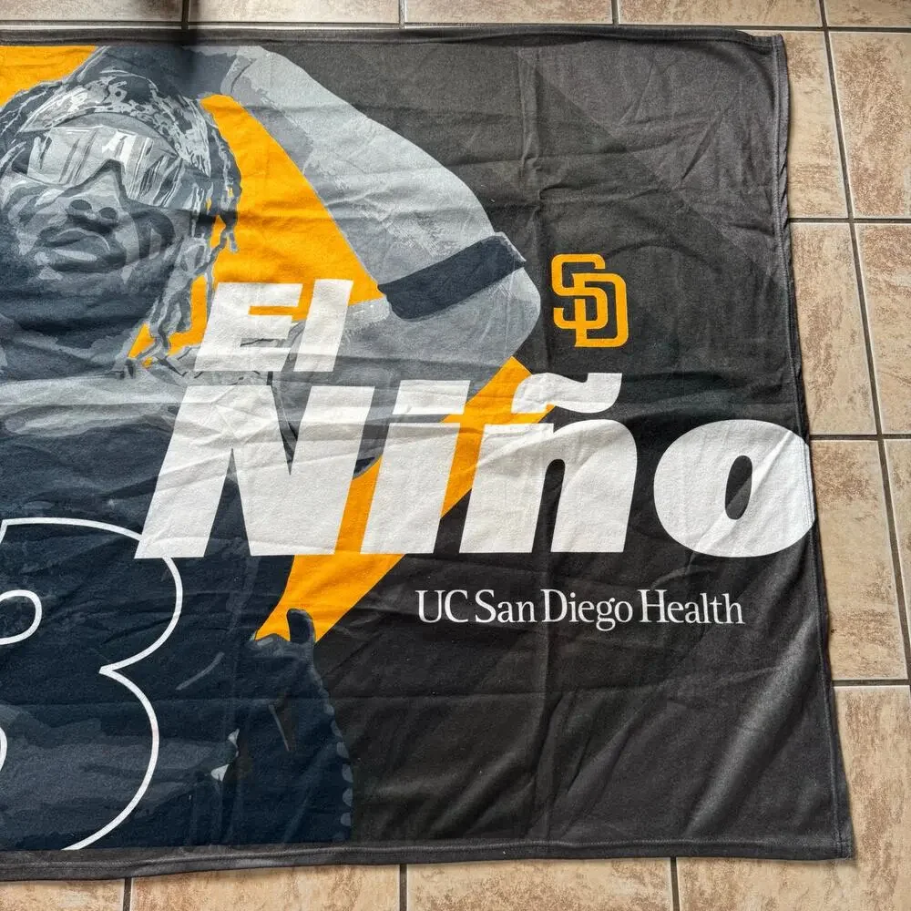 San‎ Diego Padres Fernando Tatis Jr. #23 El Nino Blanket Petco Park MLB Baseball